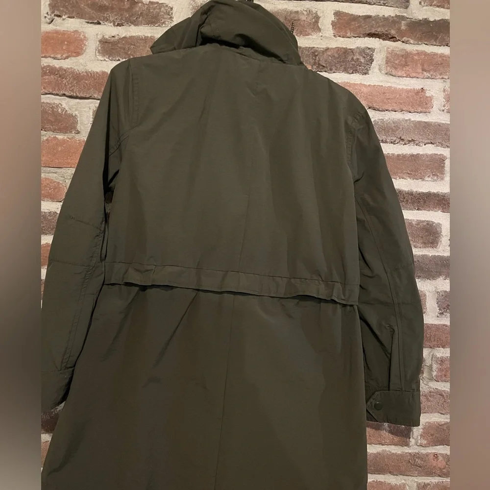J. Crew Army Green Light weight Rain Jacket Size XXS
